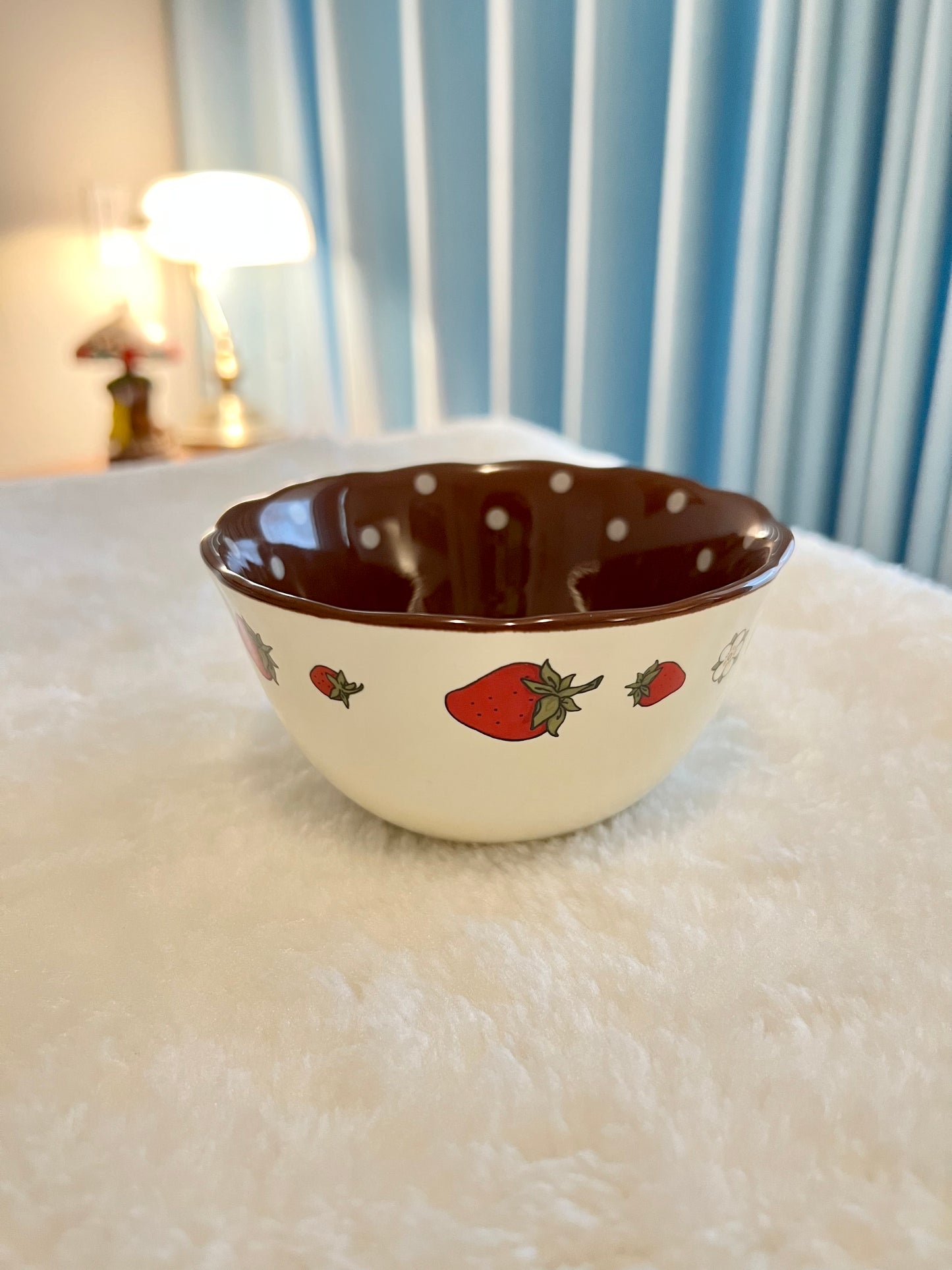Vintage Bunny Bowl 4.5" (Brown)