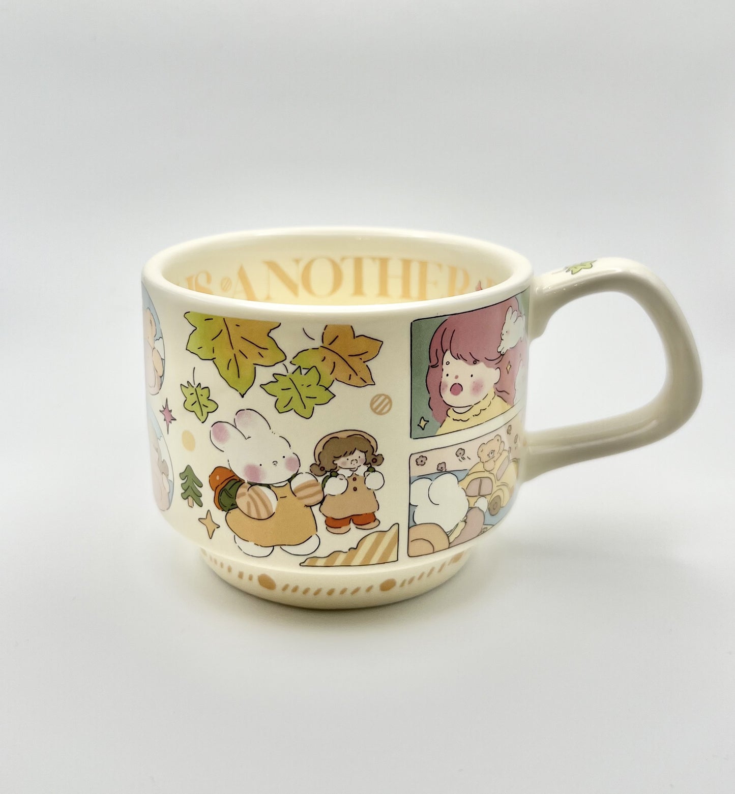 Stackable Ceramic Cup (Autumn)