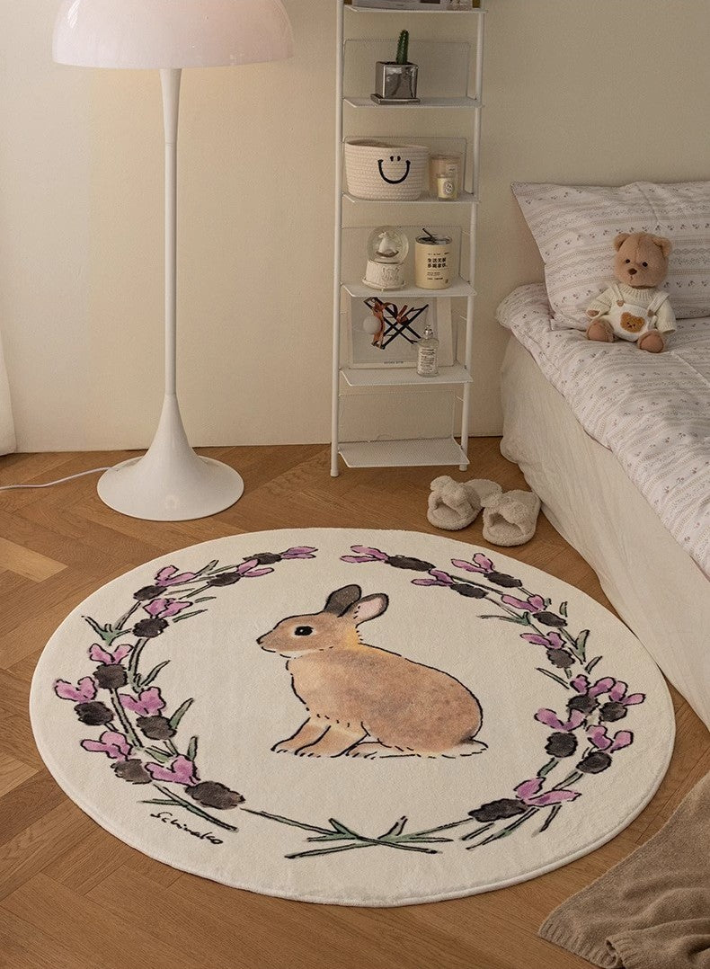 Bedside Rug (Bunny Flower)
