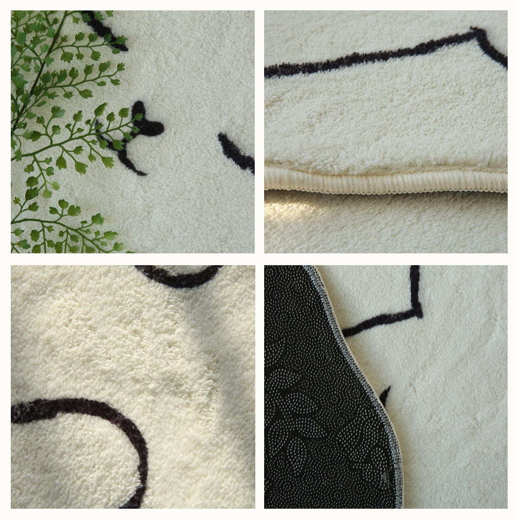 Bedside Rug (Bunny White)
