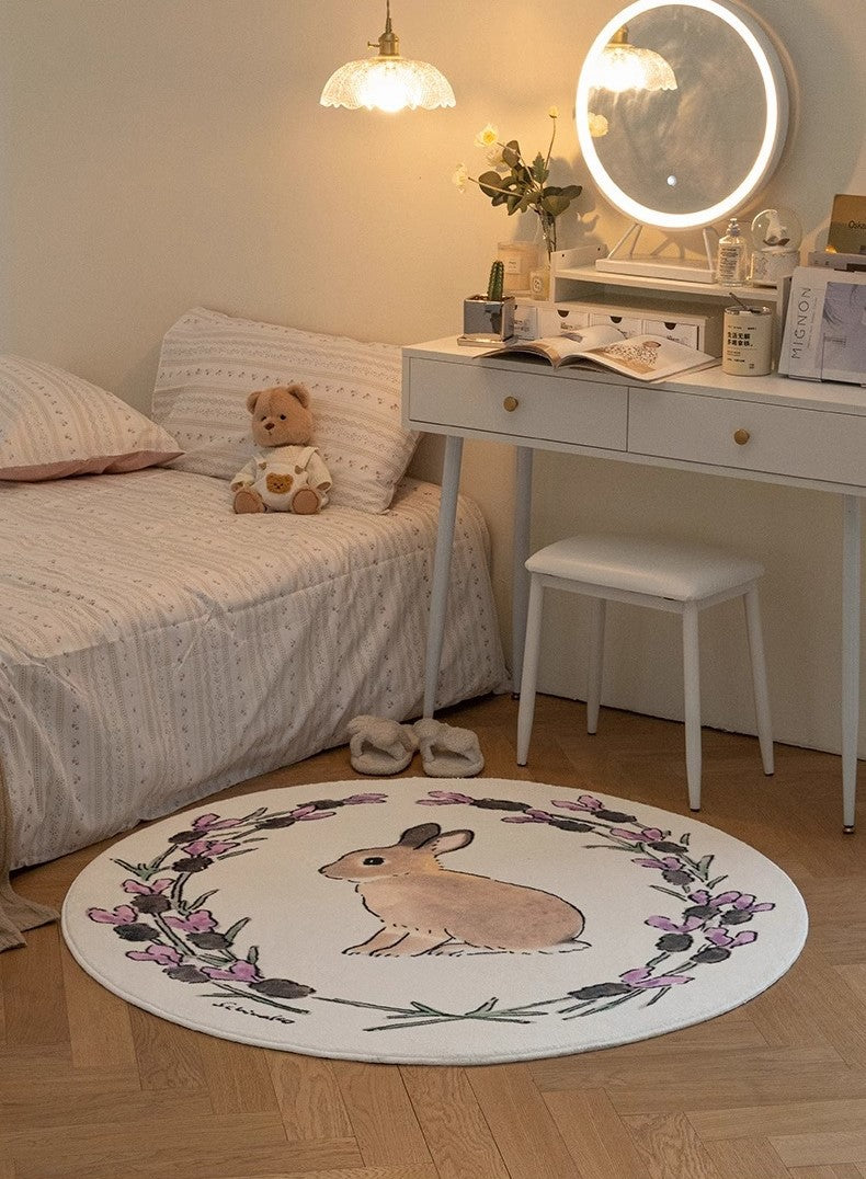 Bedside Rug (Bunny Flower)