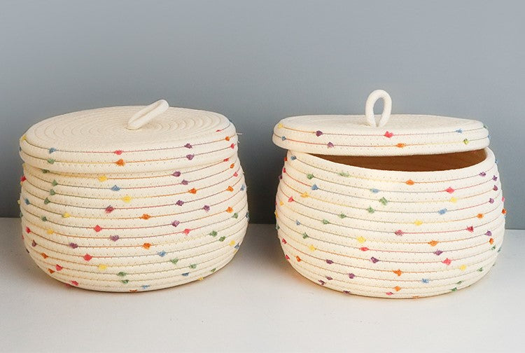 Cotton Woven Basket
