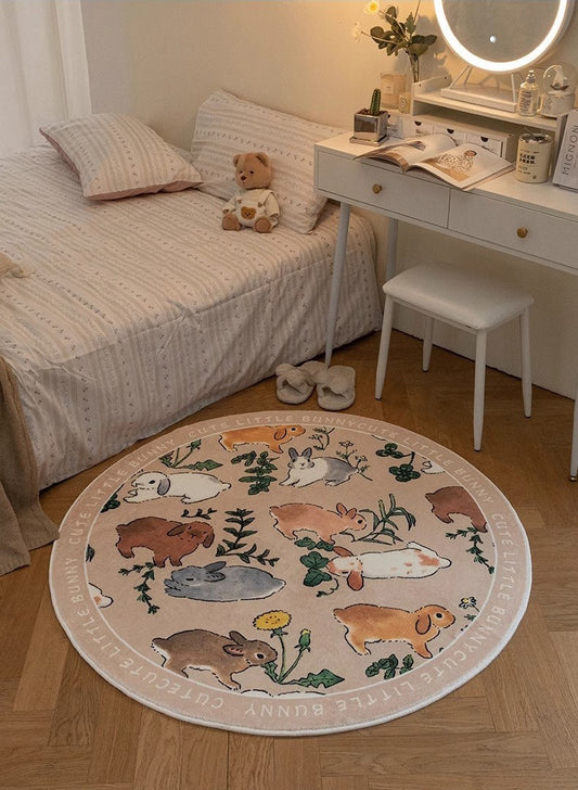 Bedside Rug (Bunny Garden)