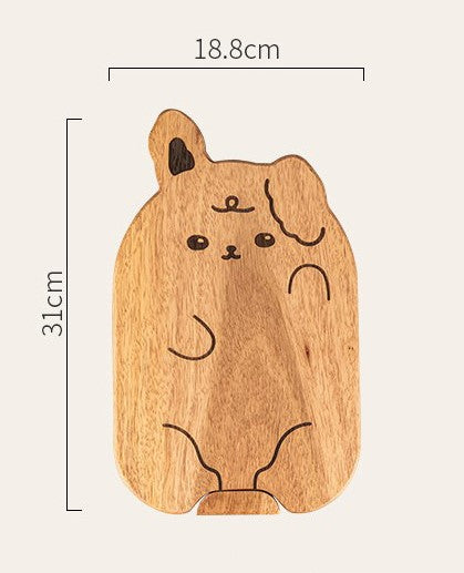 Wooden Cutting Board (Bunny)