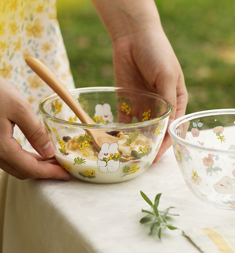 Glass Bowl (Yellow)