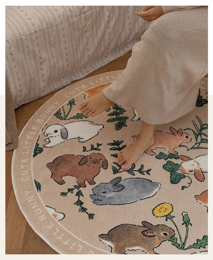 Bedside Rug (Bunny Garden)