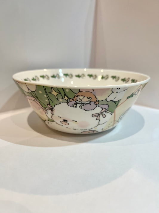 Ceramic Bowl (Bunny Star) 6"