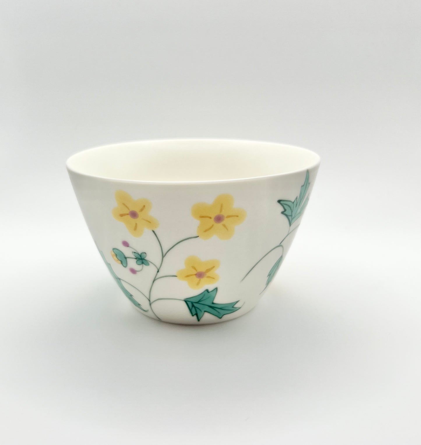 YEZI Studio Handcraft Coffee Cup (yellow flower)