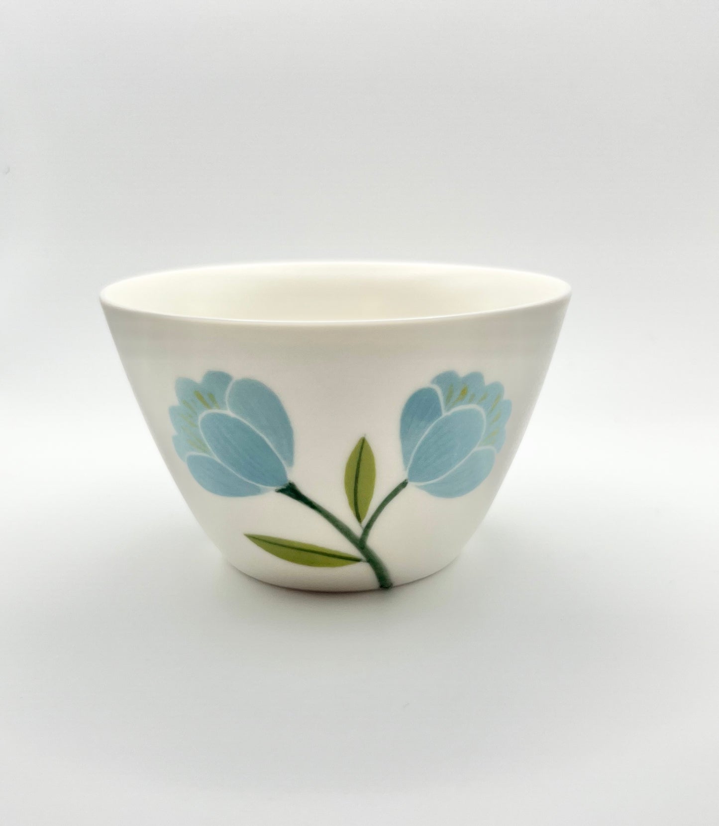 YEZI Studio Handcraft Coffee Cup (blue flower)