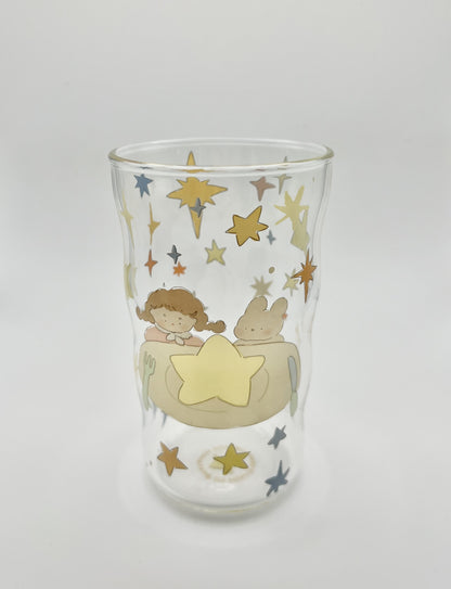 Glass Cup (Girl Star Tall)