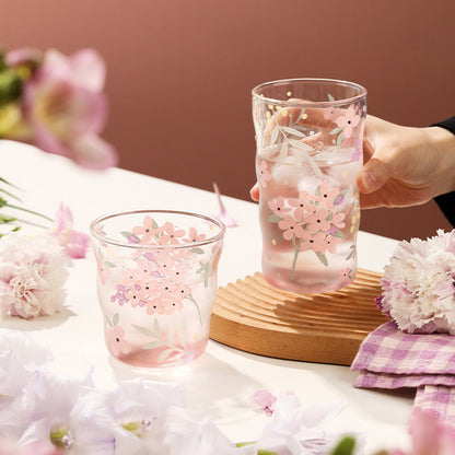 Glass Cup (Hyacinth Pink Tall)