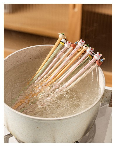 Animal Alloy Chopsticks set (4 pairs)