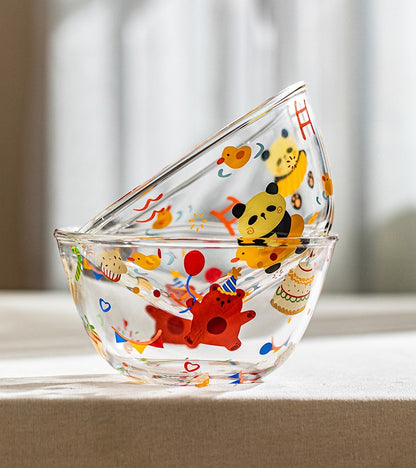 Glass Bowl (Bear)