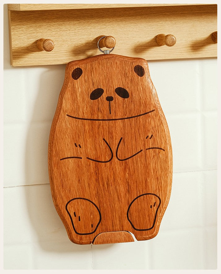 Wooden Cutting Board (Bear)