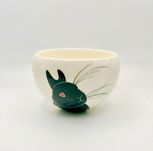 YEZI Studio Handcraft Cup (black bunny)
