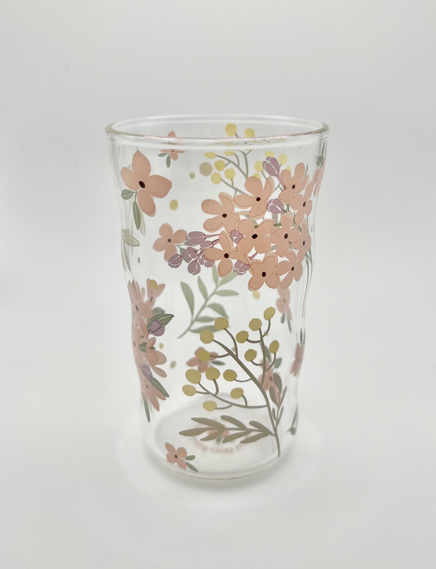 Glass Cup (Hyacinth Pink Tall)