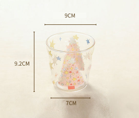 Glass Cup (Christmas Tree)